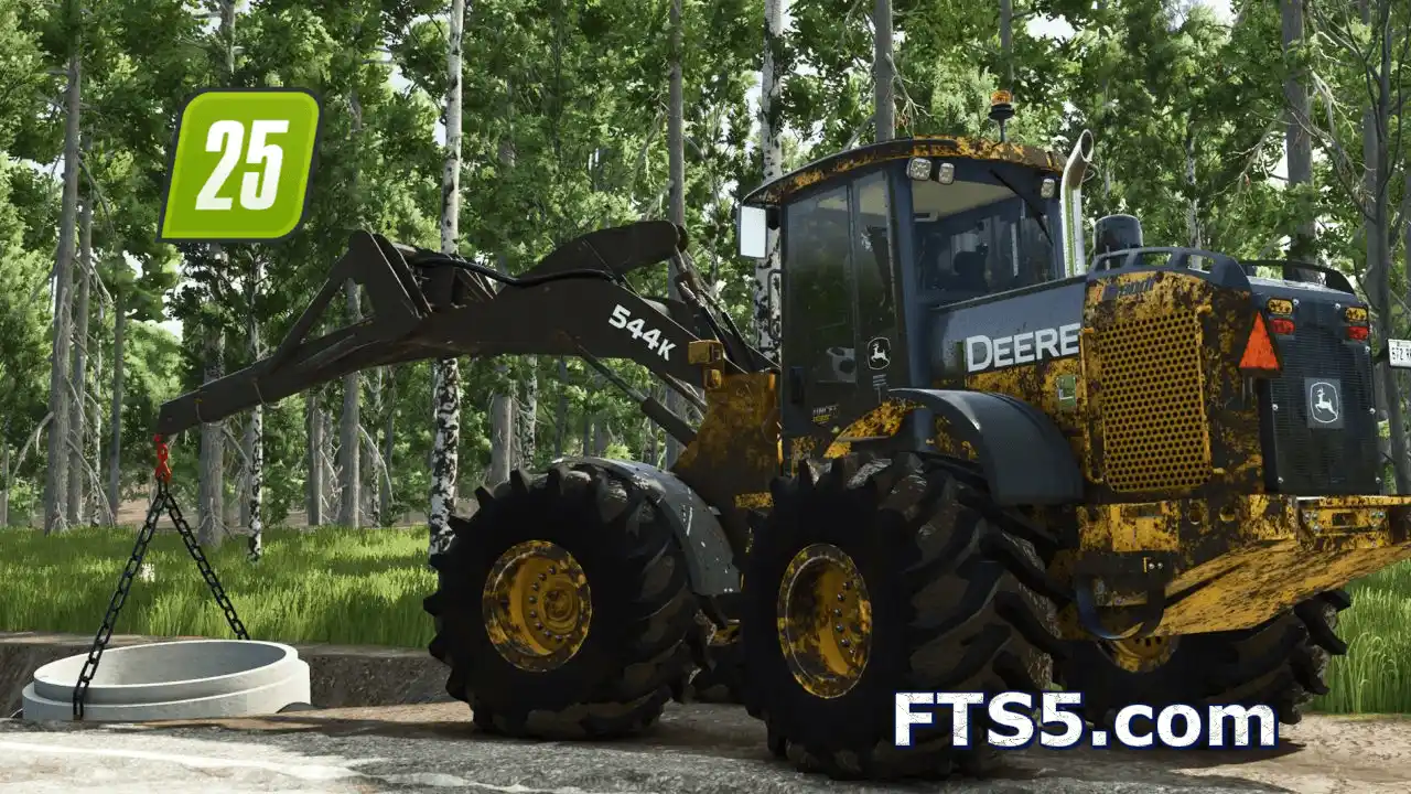 约翰迪尔 544K 装载机 V1.0