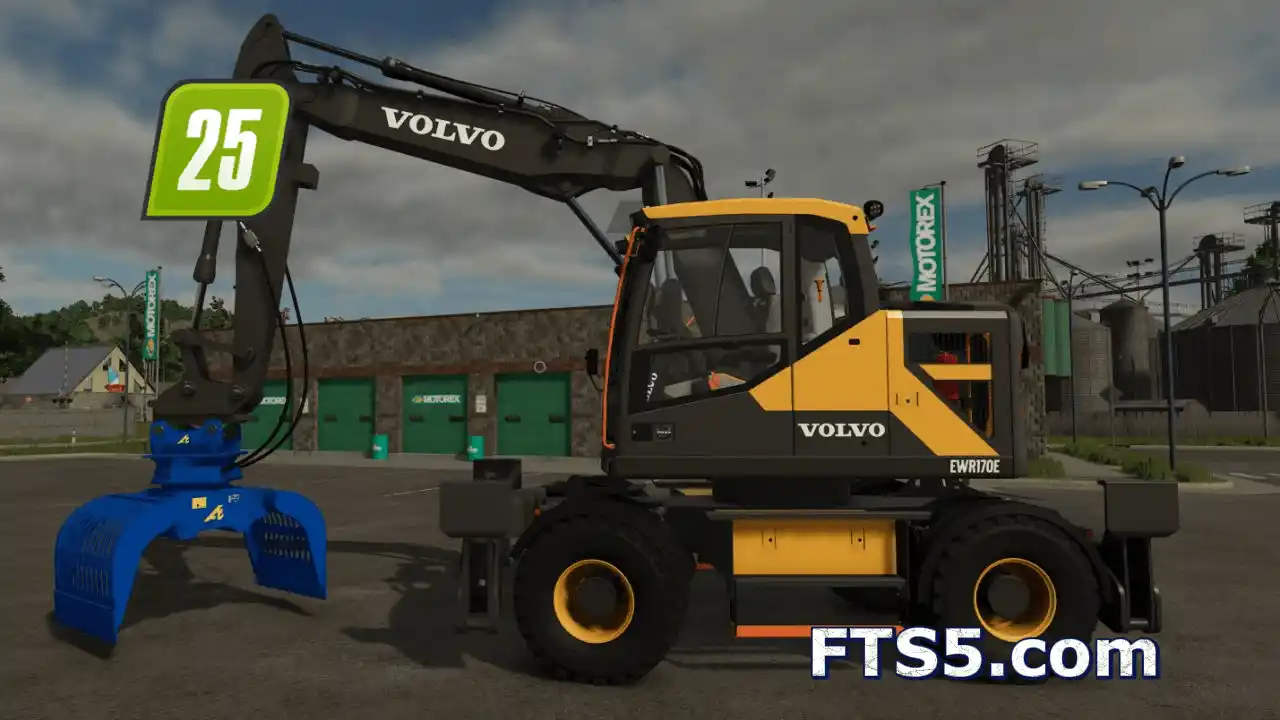 沃尔沃 EWR170E 挖掘机 v1.0