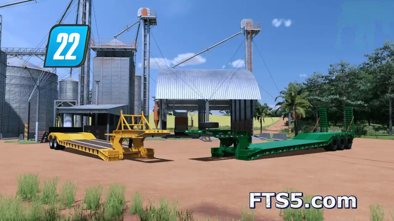 Randon 低平板拖车（可动牵引头）v1.0.0