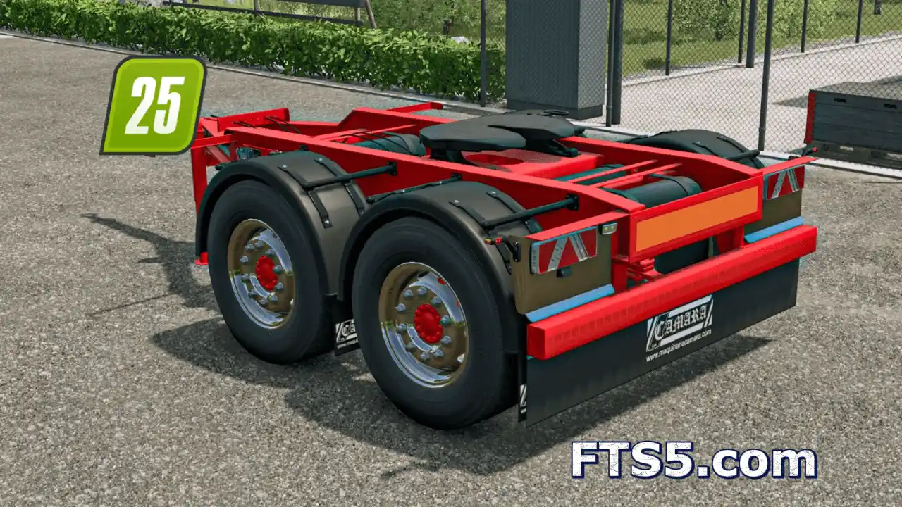 全挂拖车专用台车 v1.0