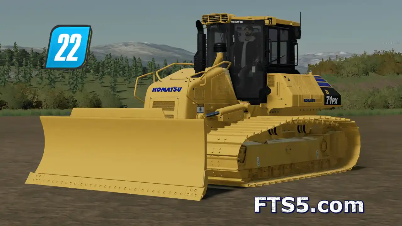 小松D71PX-24 推土机 v1.0