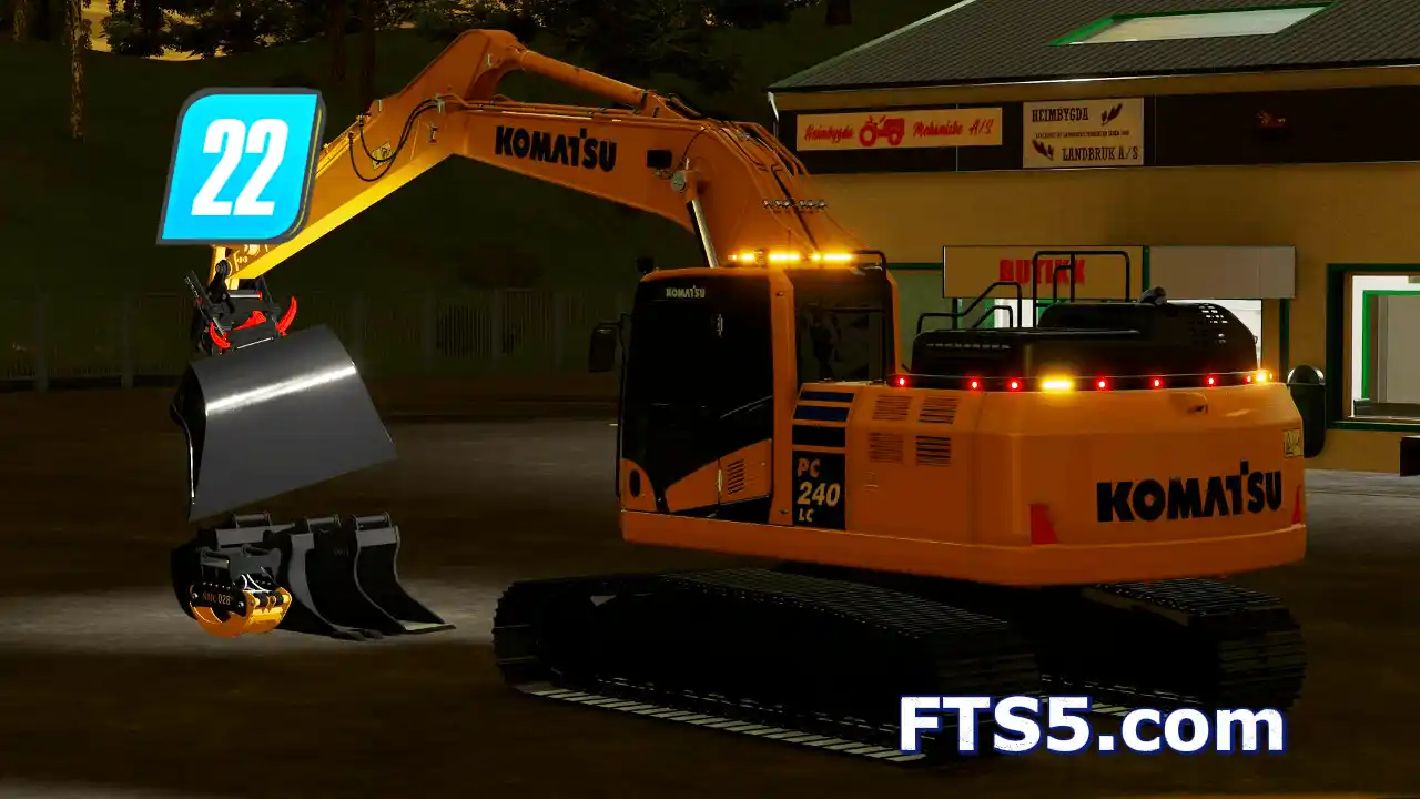 小松 PC 240LC 挖掘机 v1.0