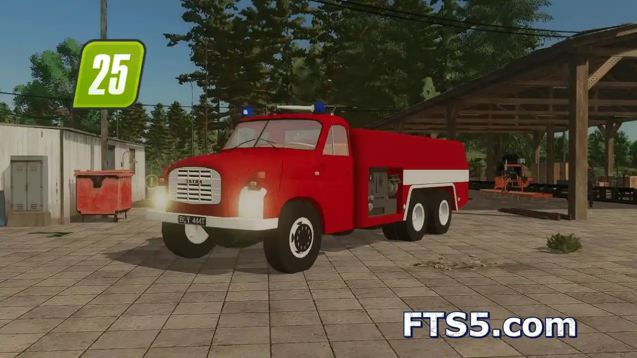 太脱拉 消防车 v1.0