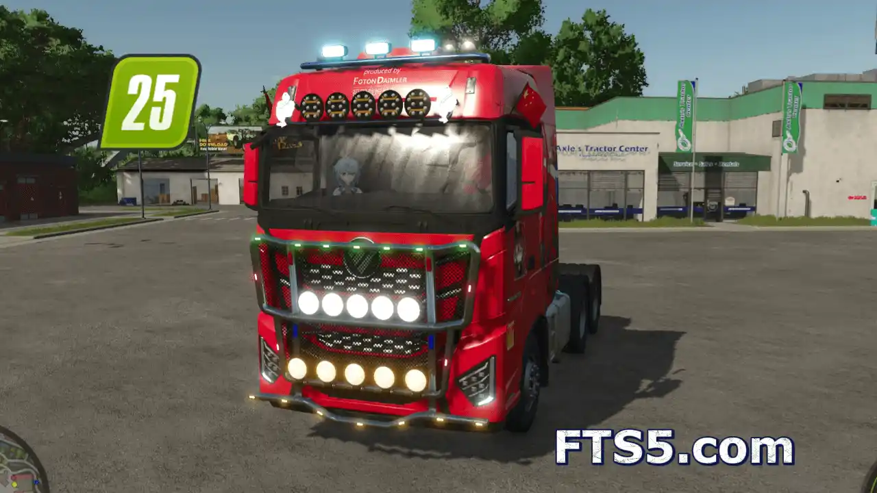 福田 欧曼 银河 580 重卡