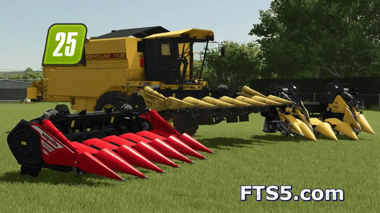 多品牌玉米收割台 v1.0