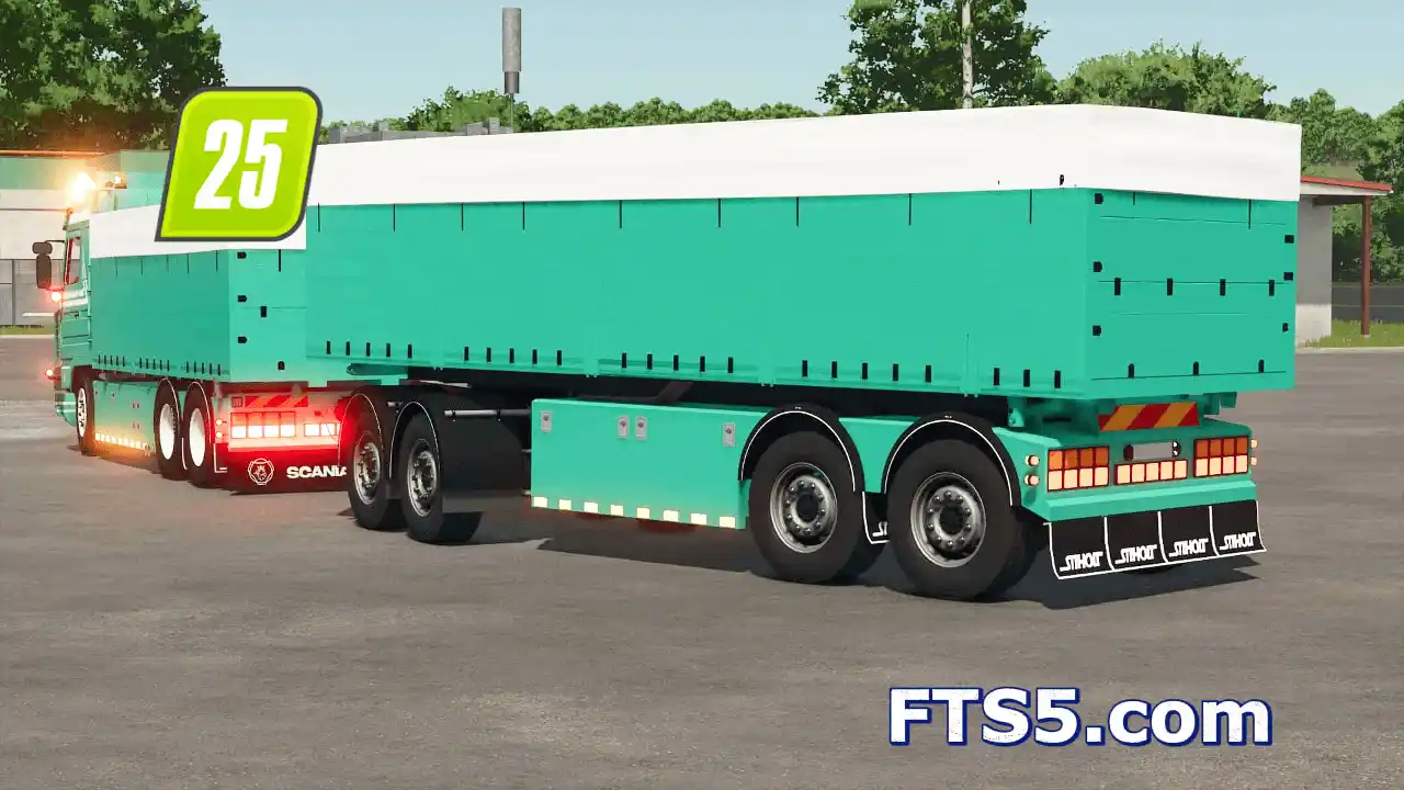 四轴牵引拖车 v1.0