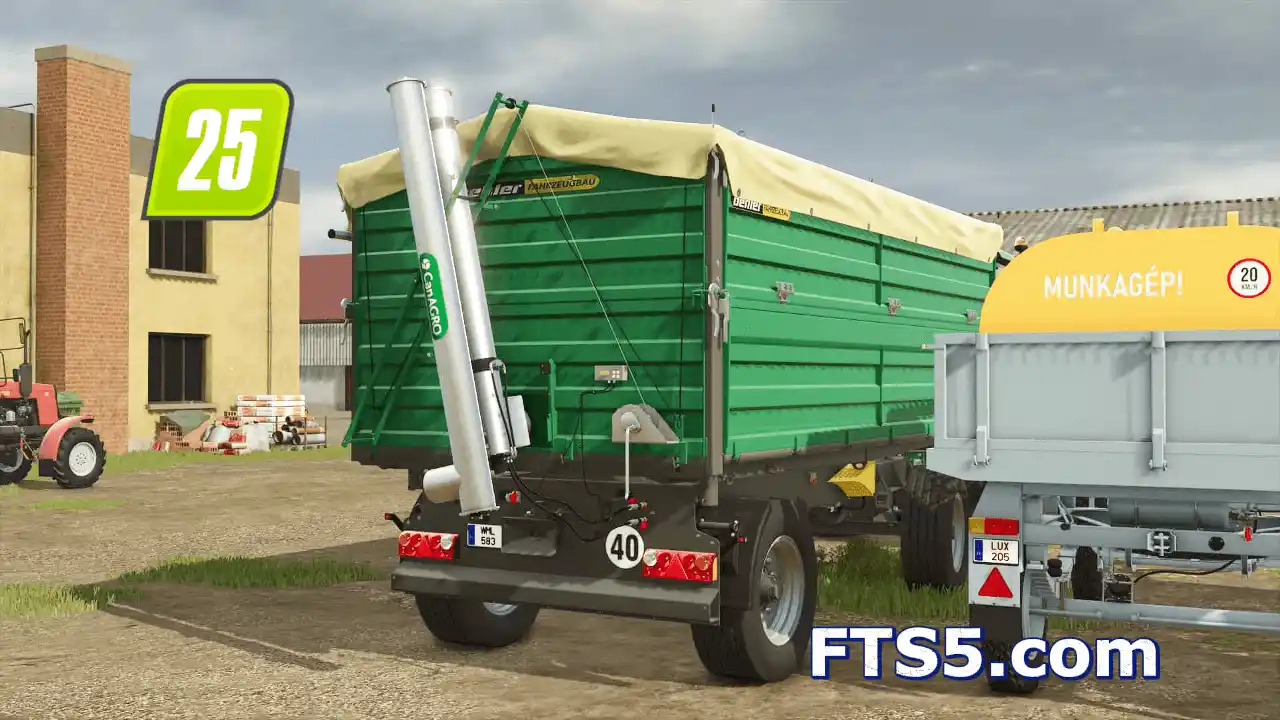 厄勒 ZDK 螺旋钻拖车 v1.0