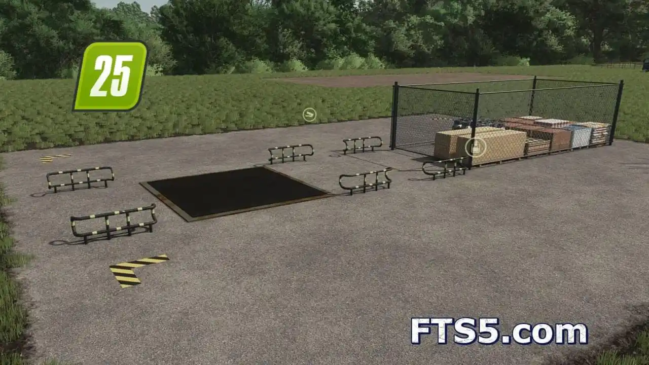 地下托盘草捆仓库 v1.0