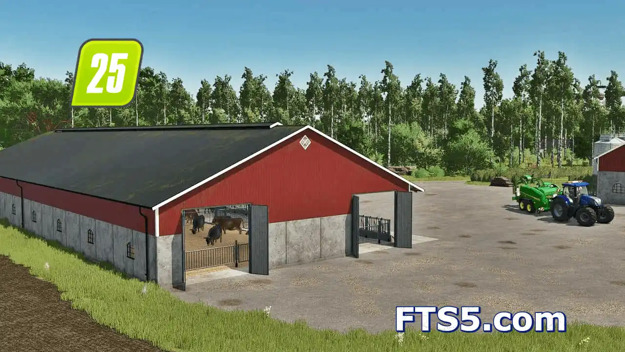 瑞典风格深卧牛棚 v1.0