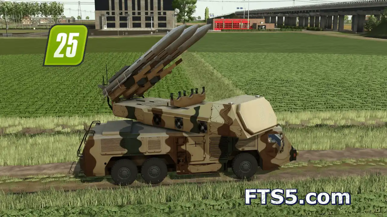 军事模组导弹车 v1.0