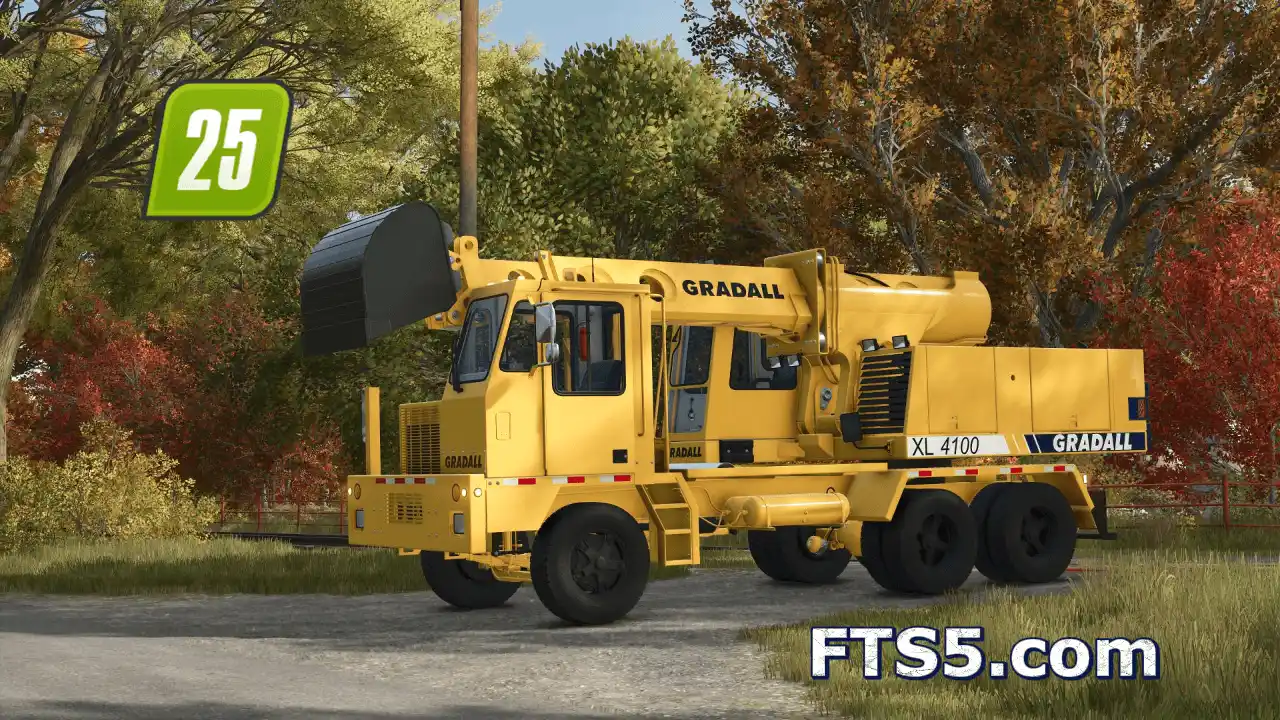 [大地农场]格莱德 4100 XL 挖掘机 v1.0