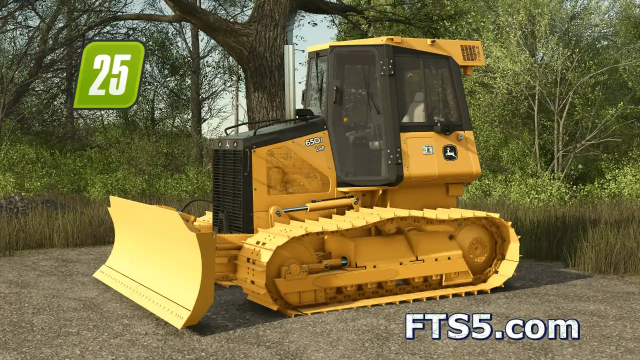 [大地农场]迪尔 650J 推土机 v1.0