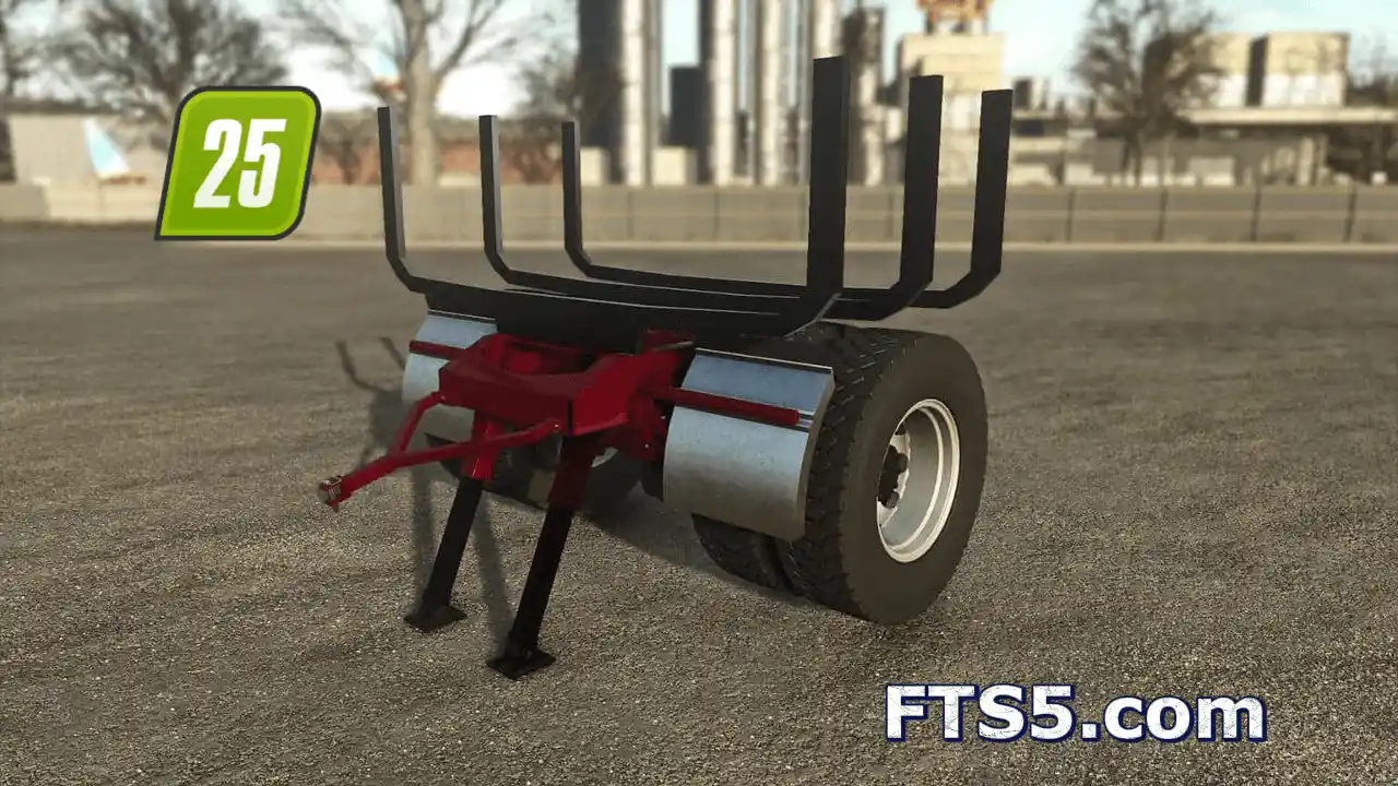 拼装原木拖车 v1.0