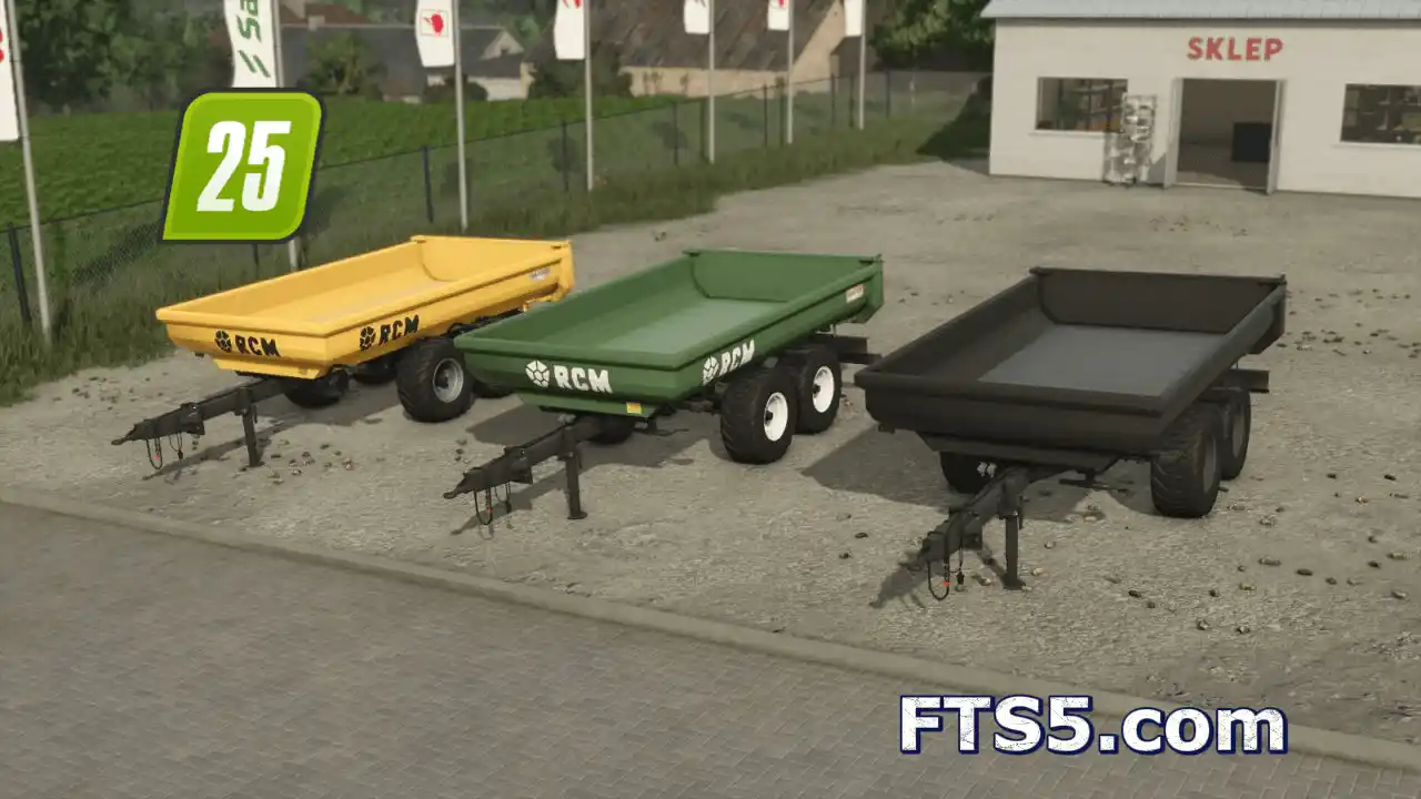 RCM 挖机拖车 v1.0