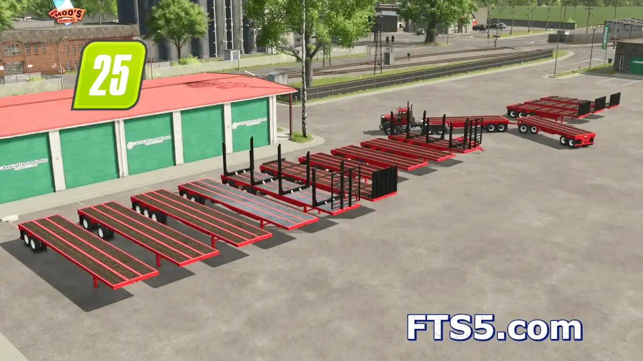 美国平板挂车包 v1.0