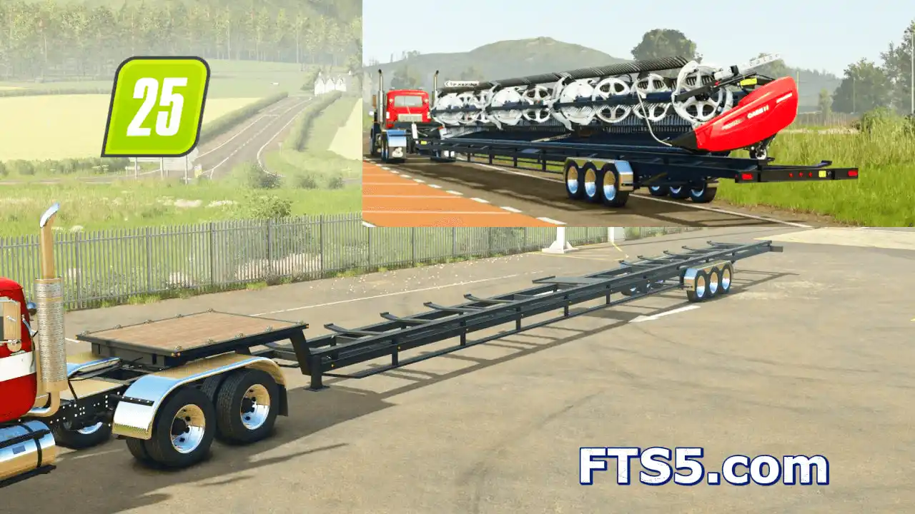 60 英尺割台半挂车 v1.0