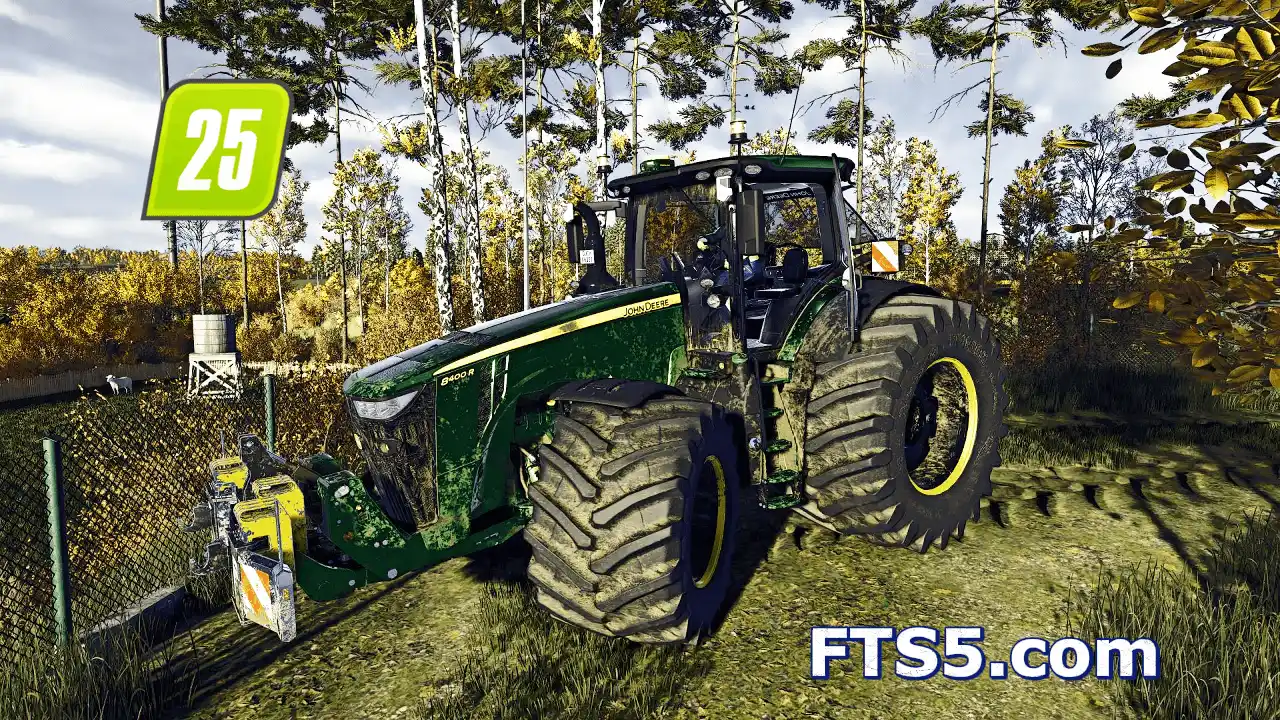 约翰迪尔 8R GE 拖拉机 v1.0