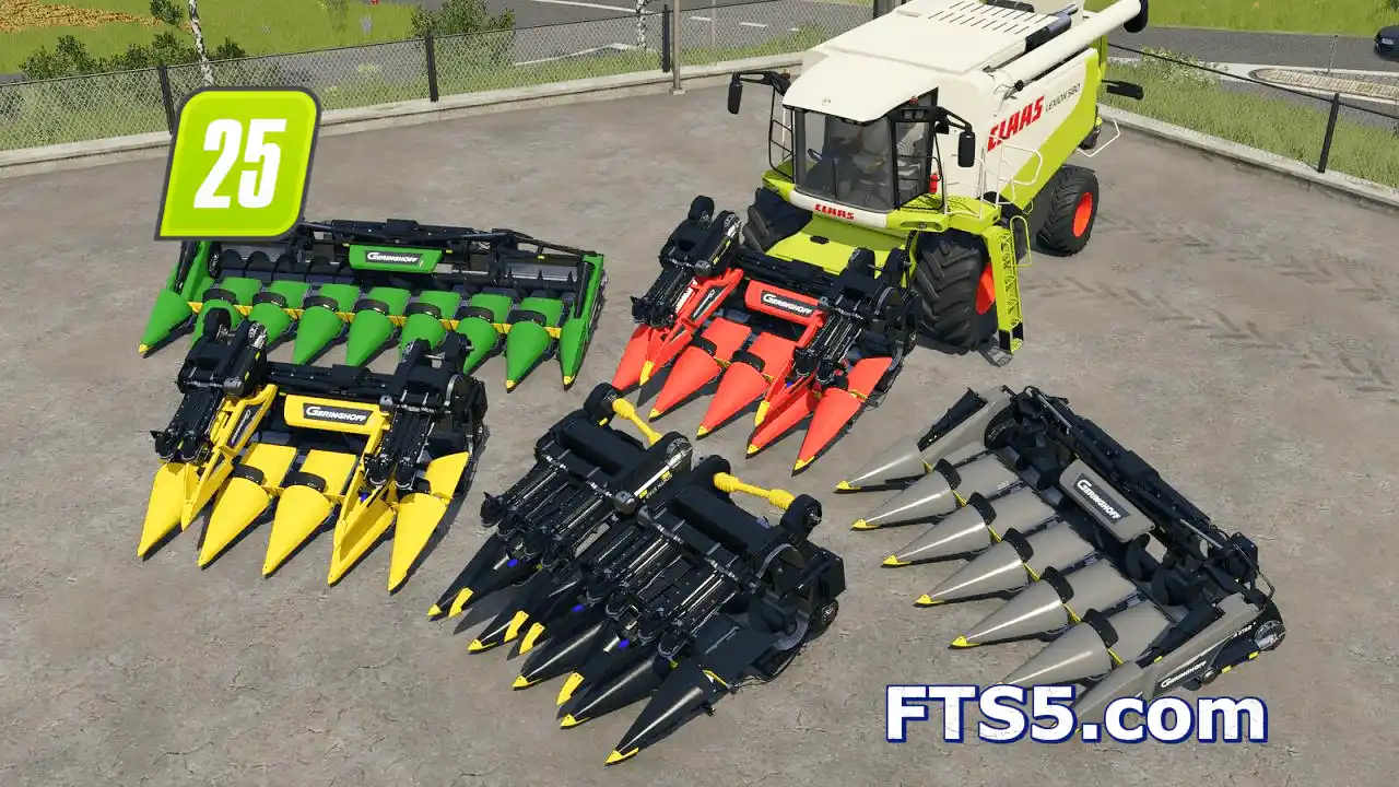 格林霍夫北极星 630F + 830F 割台v1.0