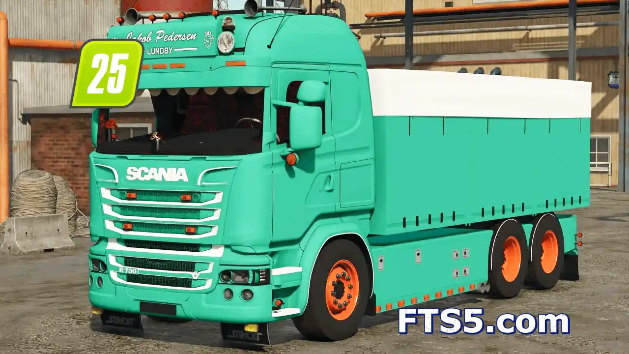 斯堪尼亚 R730 + 拖车 v1.0