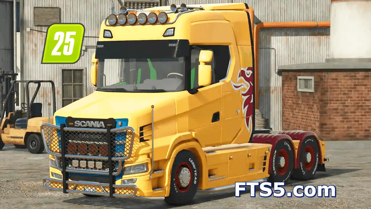 斯堪尼亚 Torpedo 550 V8 卡车 v1.0