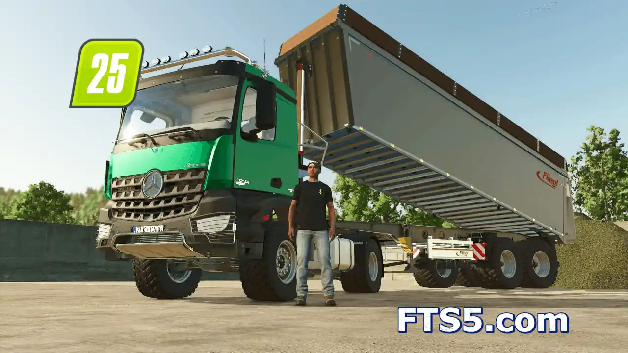 奔驰 Arocs 农用卡车 v1.0