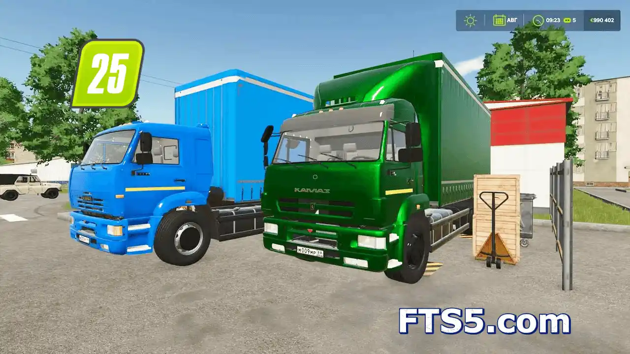 卡玛兹-5325 卡车 v1.0