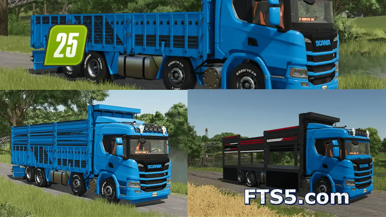 斯堪尼亚 NTG P320 破冰船卡车 v1.0