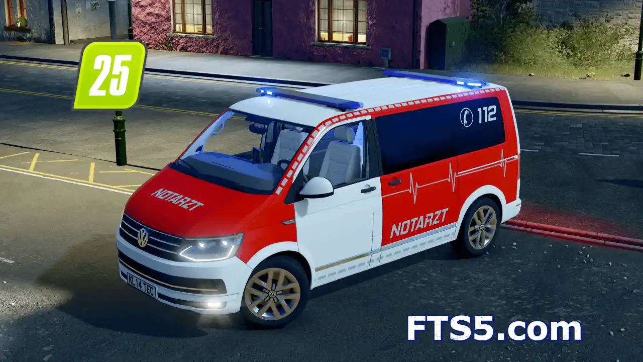 2016 大众 T6 NEF 救护车 v1.0