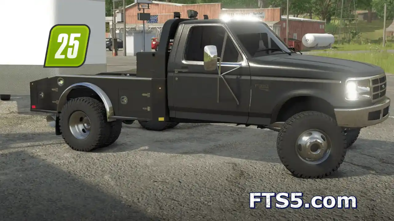 [高质量]1997 福特 F350 单排双后轮 v1.0