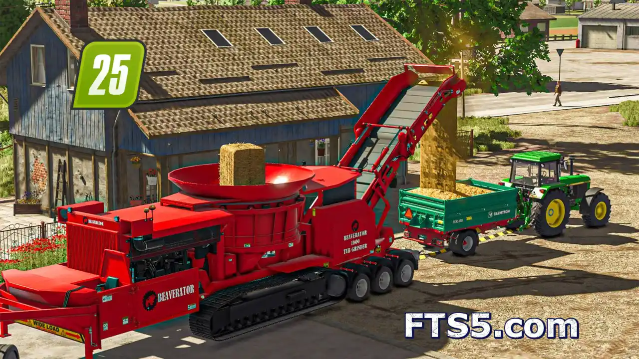 大型自走粉碎机 v1.0