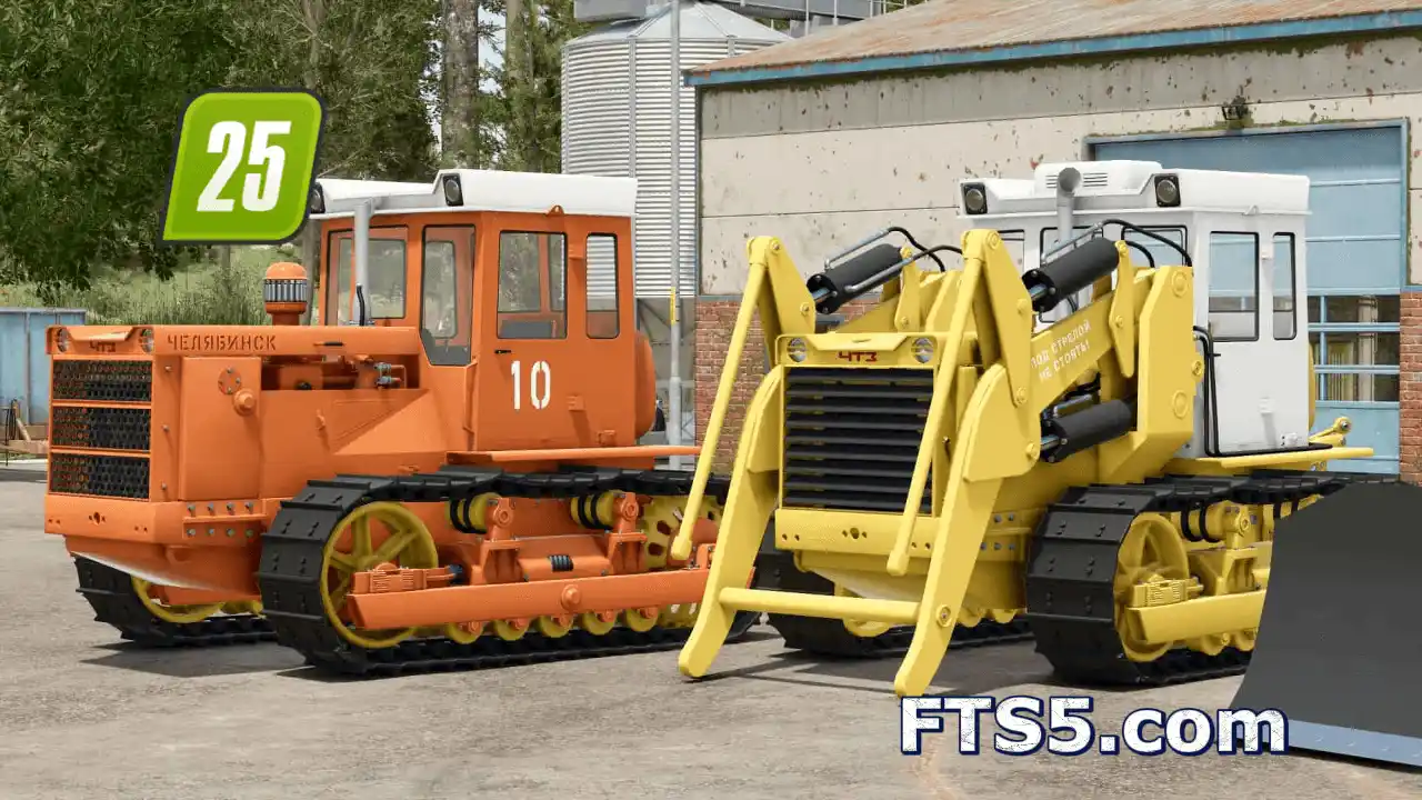 Chtz T-130 推土机 v1.0