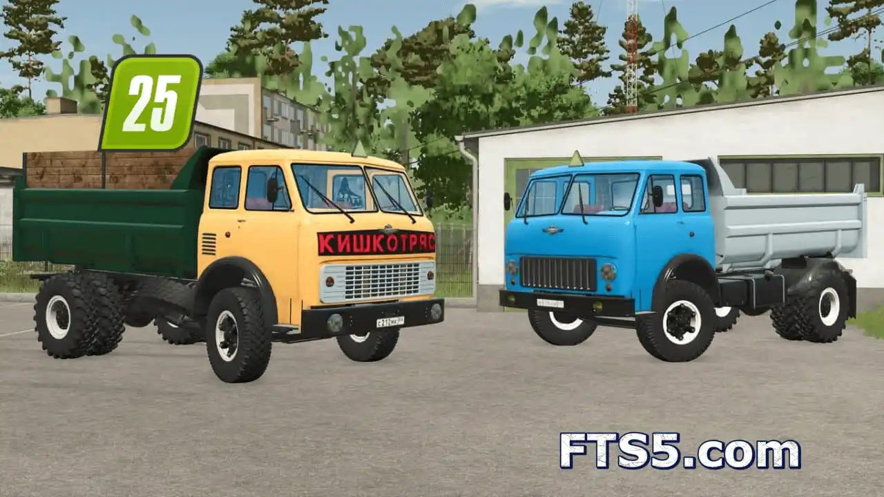 俄罗斯MAZ-5549 自卸卡车 v1.0