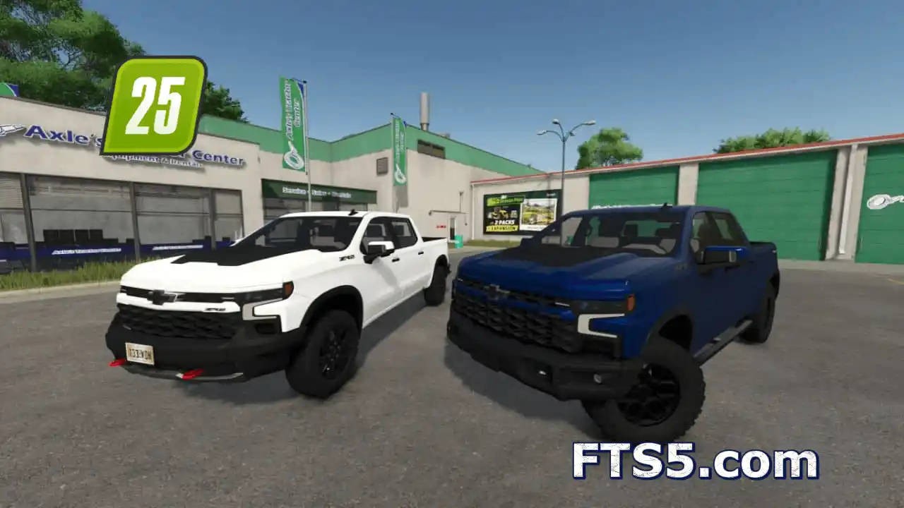 2022 款 雪佛兰 索罗德 ZR2 皮卡 v1.0