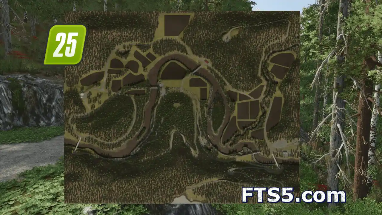 [丘陵地图]贾斯珀河谷 v1.0