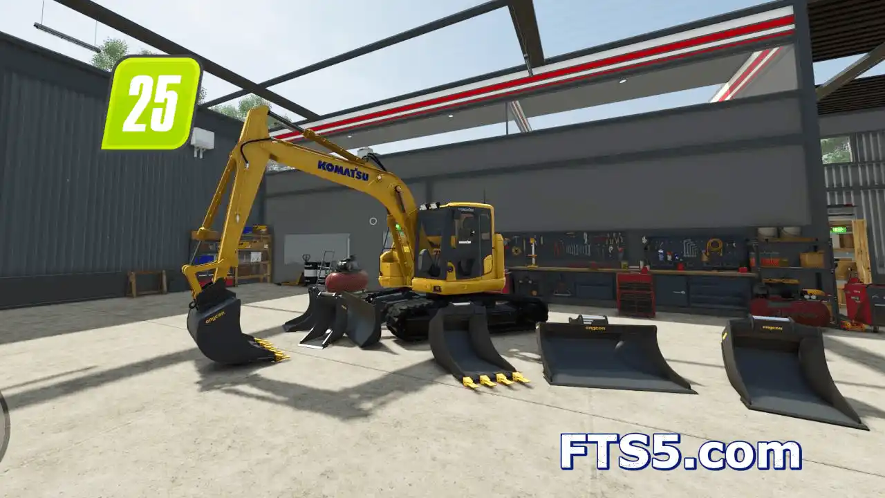 小松 PC138USLC 挖掘机 v1.0