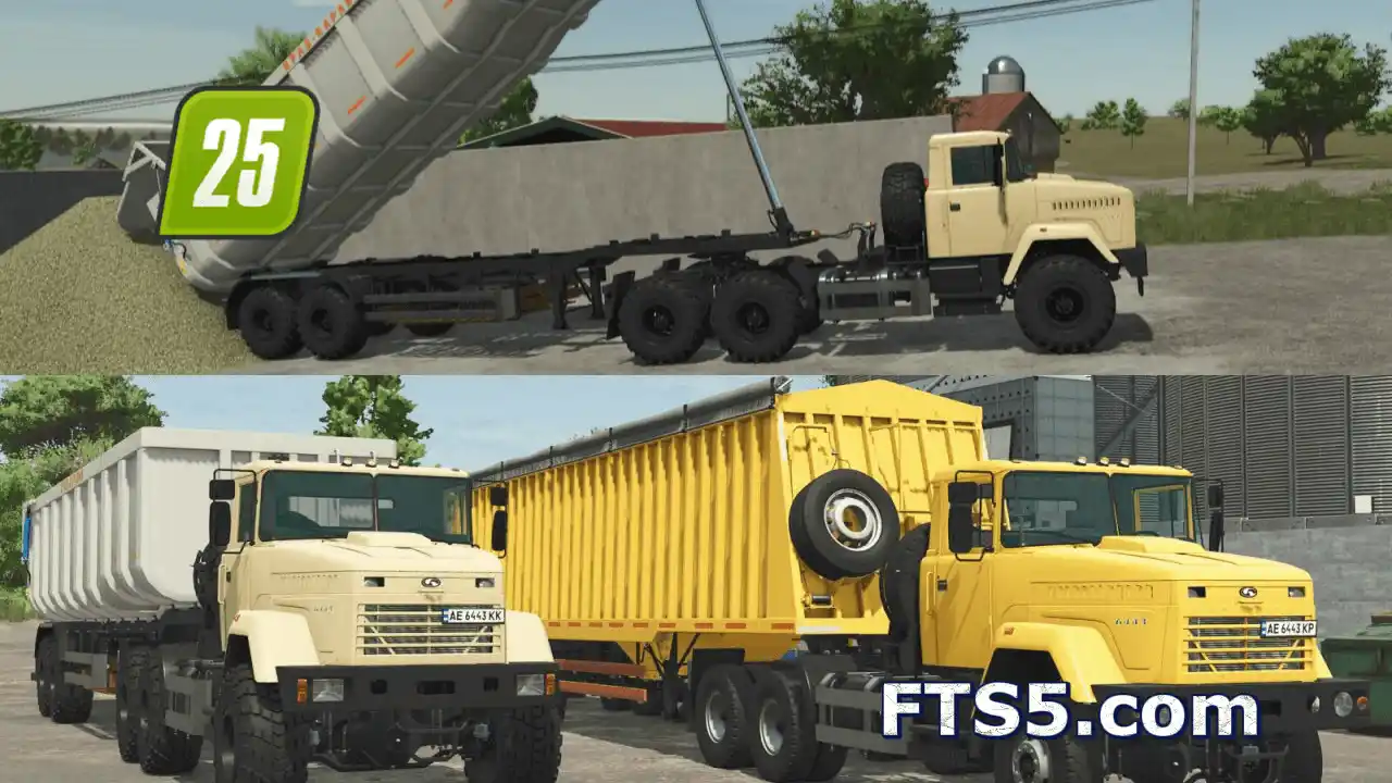 Kraz 6443 卡车 v1.0