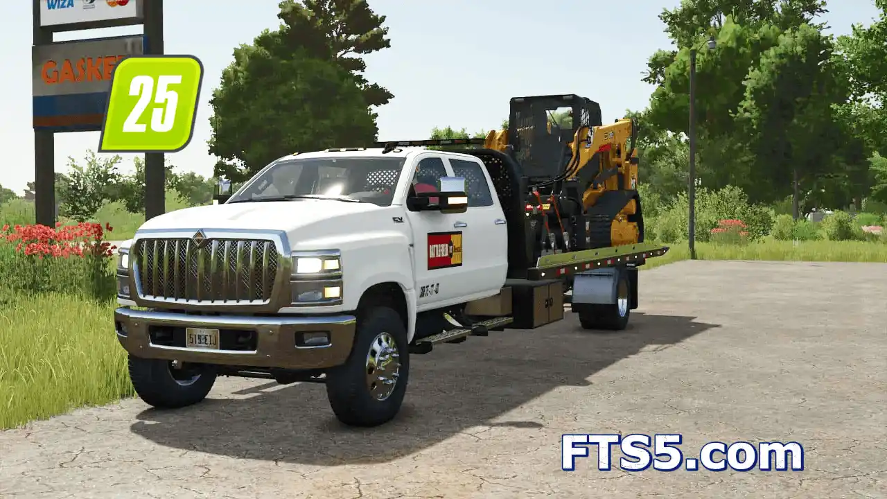 回拖式平板皮卡 v1.0