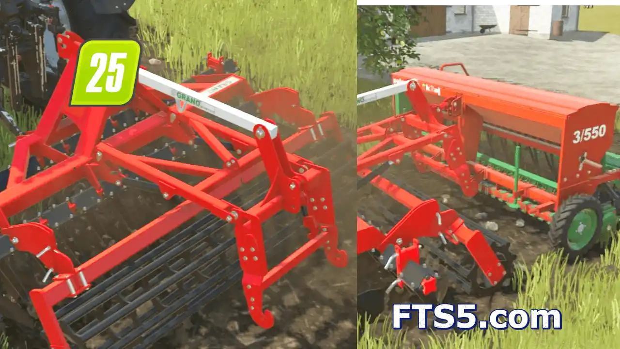 带链接装置 圆盘耙 v1.0