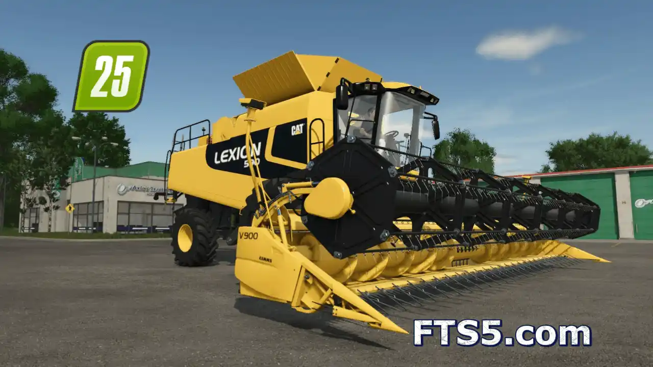 卡特彼勒 Lexion 560-590 收割机 v1.0.2.0