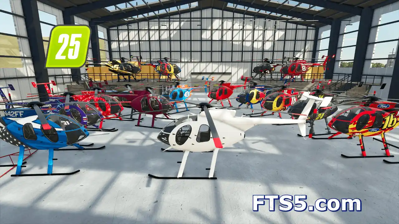 MD 500 直升机 v1.0