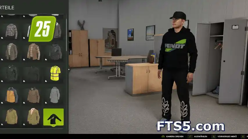 [衣柜扩展]Fendt服装 v1.0