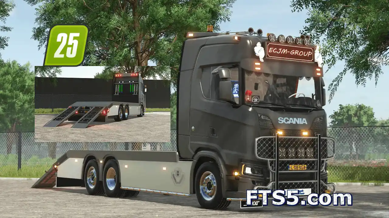 斯堪尼亚 S 清障车 v1.0