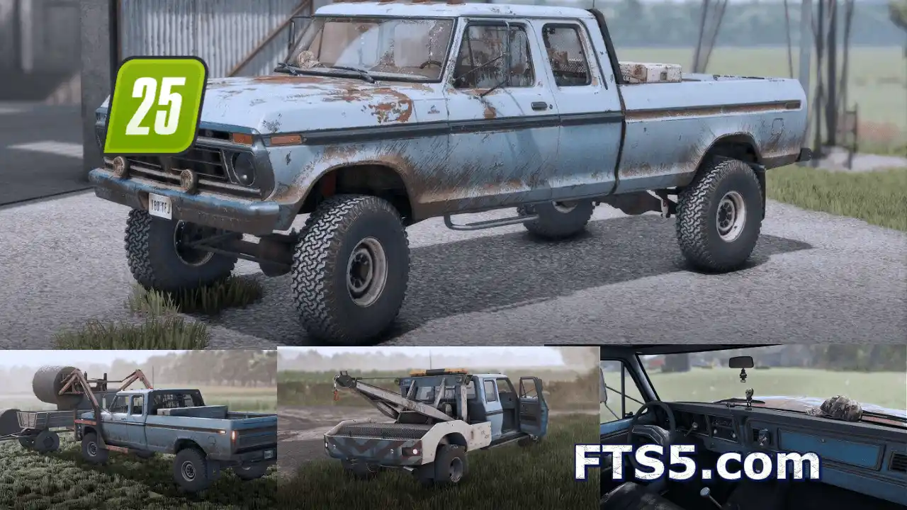 [多用途]1976 福特 F250 皮卡 v1.0