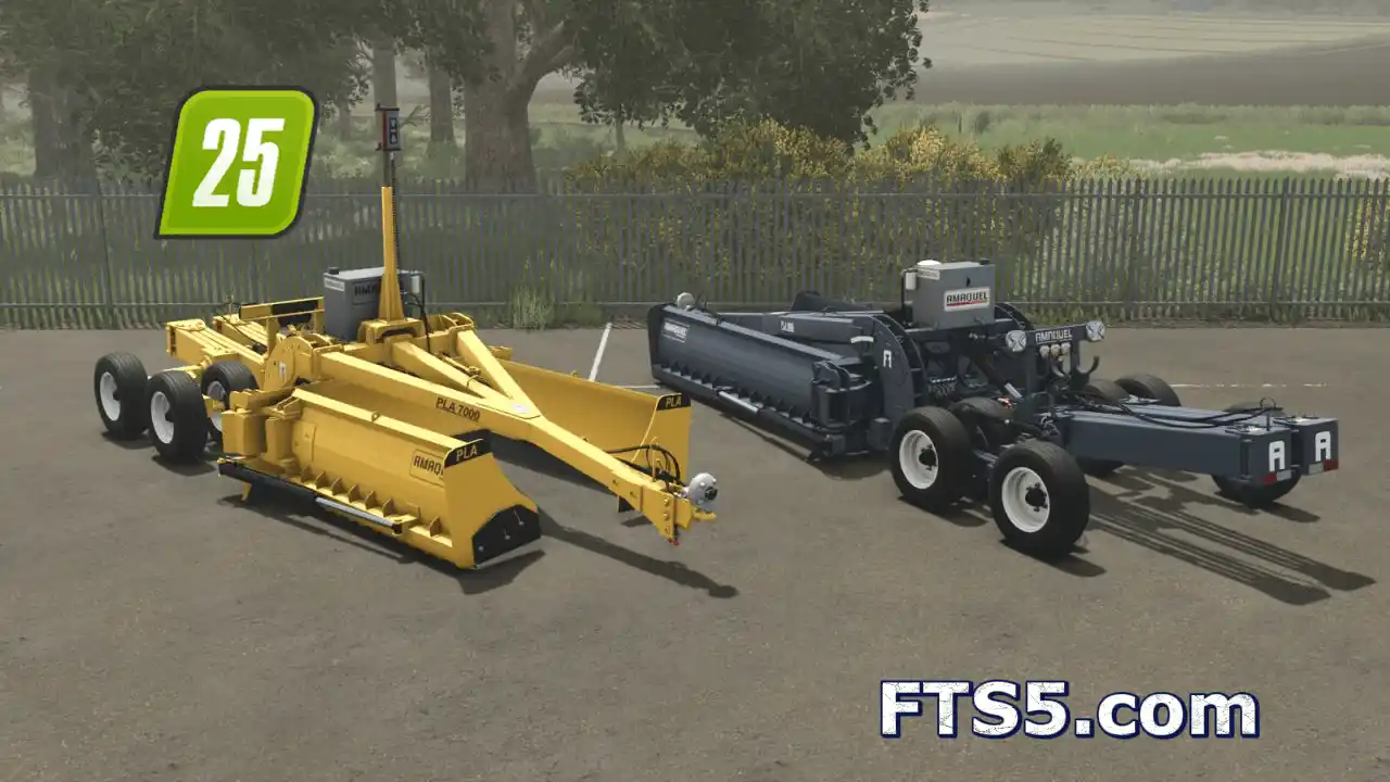 阿马奎尔 PLA 激光平地机 v1.0