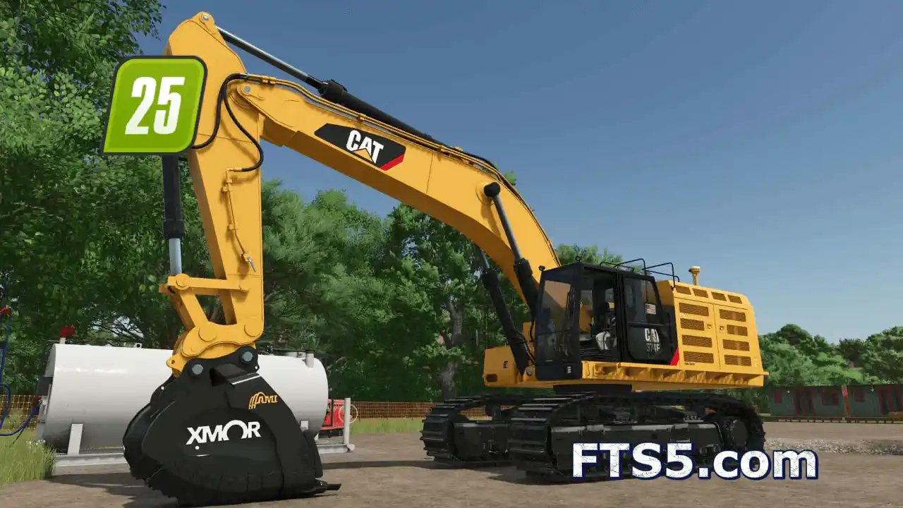 [大地农场] CAT 374F 挖掘机 v1.0