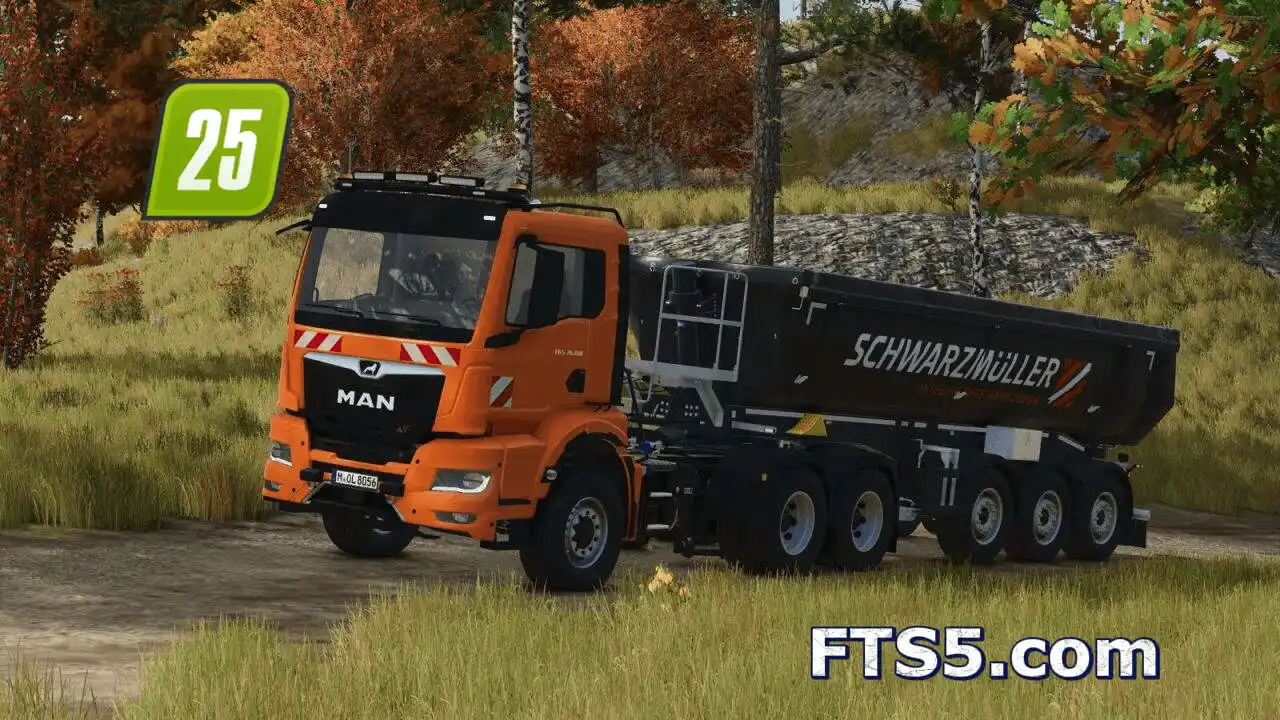 曼恩 TGS TG3 半挂卡车 V1.0.0.1