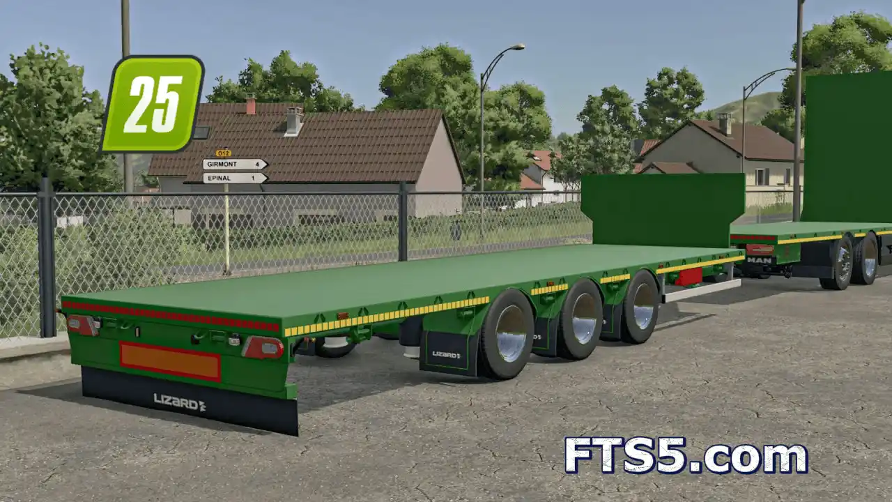 Lizard 平板运输挂车 v2.0