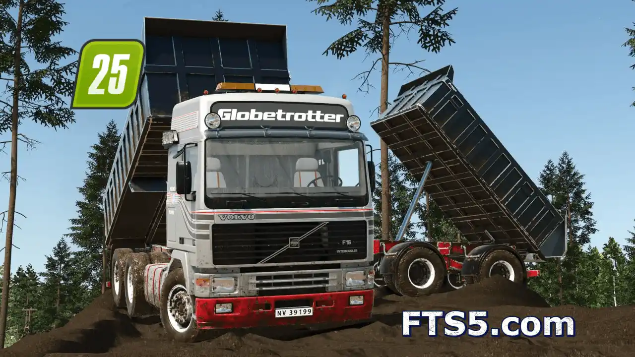 沃尔沃 F16 环球旅行者 自卸卡车 v1.0
