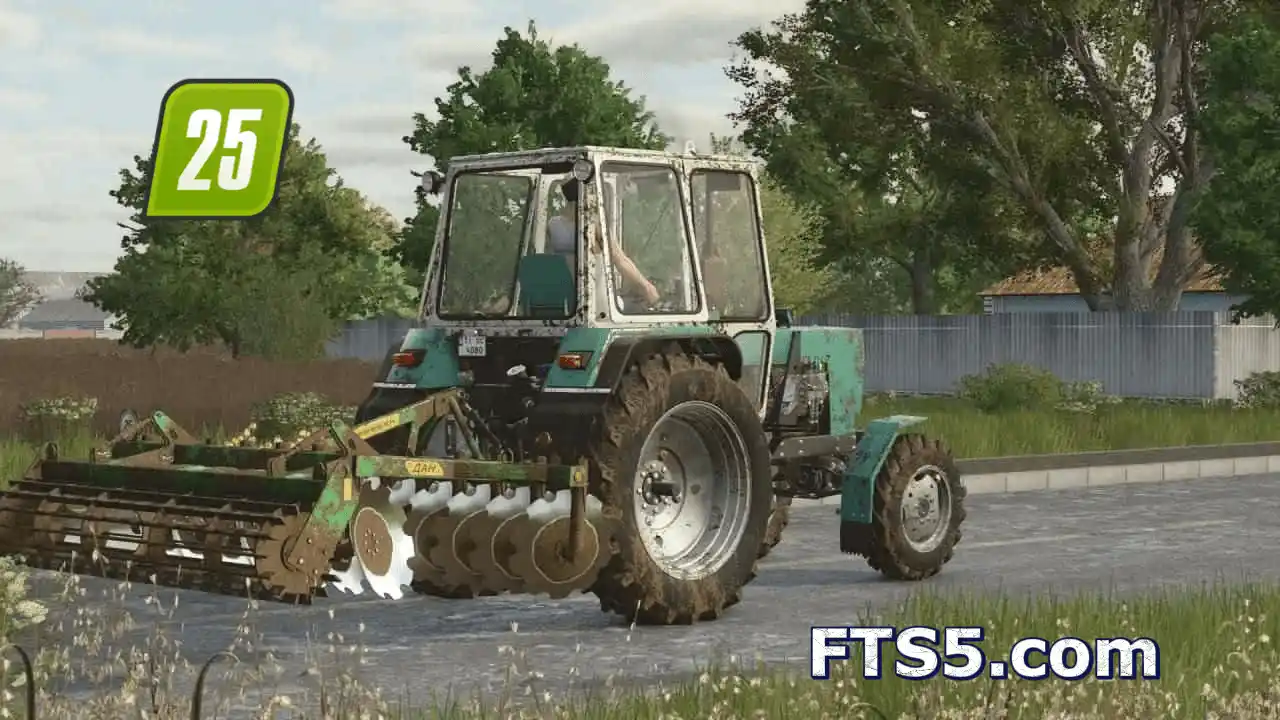 DAN 2.5 圆盘耙 v1.0