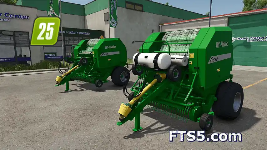 爱尔兰 McHale F550 圆捆打包机 v1.0